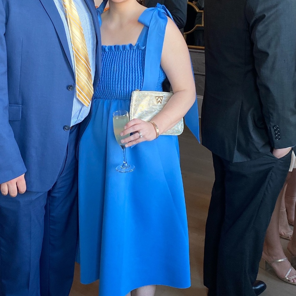 Blue dress